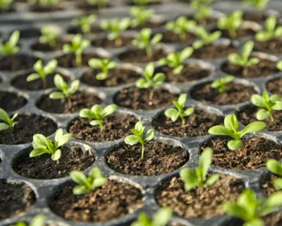 Plants seeding trays