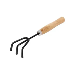 Wooden Hand Cultivator - Gardening Tool - Image 3