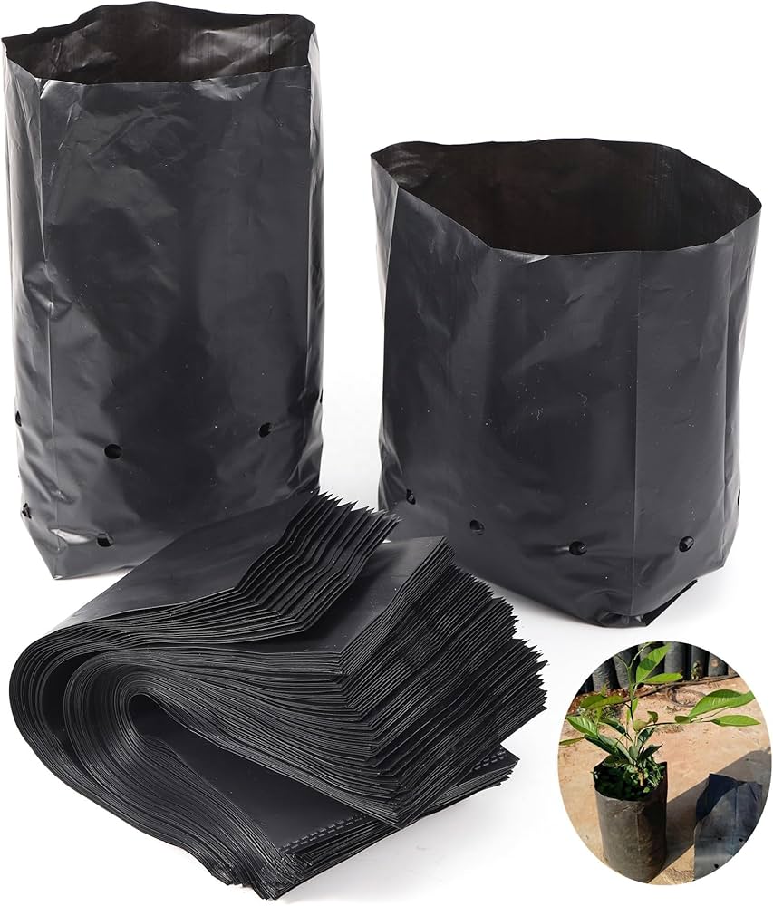 Black Grow bag 10x19 Inch - Image 3